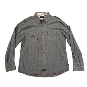 Fender Custom Shop by Rock & Roll Religion Men's 3XL Embroidered Snap Shirt New